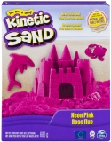 Nisip Kinetic Sand Deluxe, 680 gr, roz neon, Spin Master