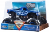 Masina de jucarie Macheta Metalica, scara 1 la 24, Blue Thunder Monster Jam Spin Master