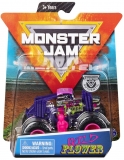 Masina de jucarie metalica, scara 1 la 64, Wild Flower Monster Jam Spin Master