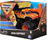 Masina de jucarie El Toro Loco, seria Spin Rippers, scara 1 la 43, Monster Jam Spin Master