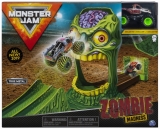 Masina de jucarie macheta Zombie set cascadorii doboara Monster Jam Spin Master