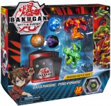 Set de lupta figurine Bakugan cu 5 bile Ventus Phaedrus Si Pyrus Hydranoid Spin Master