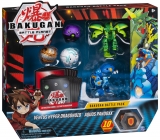 Set de lupta figurine Bakugan cu 5 bile Ventus Hyper Dragonoid Si Aquos Pandoxx Spin Master