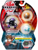 Set figurine bila Bakugan Start Pack Darkus Turtonium 3 buc/set Spin Master
