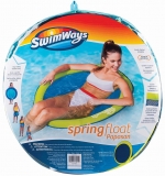 SWIMWAYS SCAUN PLUTITOR SPRING FLOAT PAPASAN ALBASTRU CU VERDE SPIN MASTER