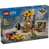 Experienta livrarii de pizza cu vehicule 60496 LEGO City