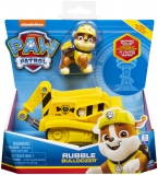 PATRULA CATELUSILOR VEHICULE CU FIGURINA RUBBLE SPIN MASTER