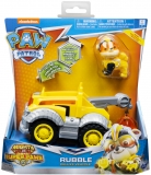 PATRULA CATELUSILOR SUPER EROUL RUBBLE CU VEHICUL SPIN MASTER