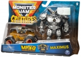 Masina de jucarie Macheta Max D si figurina Maximus Monster Jam Spin Master