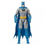 Figurina Batman costum albastru cu 11 puncte de articulatie, 31 cm, Spin Master