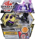 Figurina bila Bakugan S2 Ultra Nillious cu echipament Baku-gear Scorching Swords Spin Master