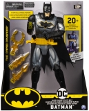 Figurina Batman Deluxe cu accesorii si fraze in limba engleza, 29 cm, Spin Master
