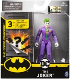 Figurina Joker costum mov, 10 cm, cu accesorii surpriza Spin Master