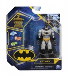 Figurina Batman Clasic articulata, 10 cm, cu 3 accesorii surpriza Spin Master