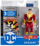Figurina Shazam, 10 cm, cu 3 accesorii surpriza Spin Master
