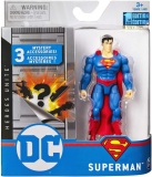Figurina Superman flexibila, 10 cm, cu accesorii Spin Master