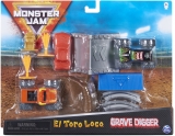 Set de joaca masina de jucarie El Toro Loco si Groparul Monster Jam Spin Master
