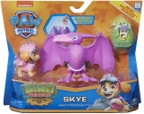 PATRULA CATELUSILOR SET FIGURINA CATELUSA SKYE SI DINOZAUR PTEROZAUR SPIN MASTER