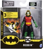 Figurina Robin cu gluga, 10 cm, cu 3 accesorii surpriza Spin Master