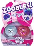 ZOOBLES PACHET ANIMALUTE DE TRANSFORMARE URSULET SI CATELUS SPIN MASTER
