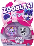 ZOOBLES PACHET ANIMALUTE DE TRANSFORMARE FLUTURAS SI VULPITA SPIN MASTER