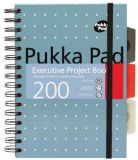 Caiet cu spira si separatoare A5, dictando, 100 file, Project Book Executive Pukka Pads 