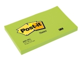 Notite adezive verde 90 file Post-It® 127 x 76 mm 3M