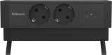 Priza modulara Fellowes, Filex Power Desk Up 2.0 cu 2 prize 230V, 2x USB-C (30W), eGST, Negru