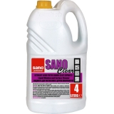Detergent lichid pentru curatat geamuri, Sano Clear, 4L