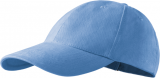 Sapca unisex, reglabila, albastru deschis, 6P, Malfini
