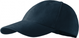 Sapca unisex, reglabila, albastru marin, 6P, Malfini