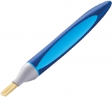 Pensula Griffix, varf lat, par sintetic, albastru, marimea 6 Pelikan