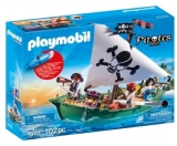 Barca Piratilor Cu Motor Playmobil