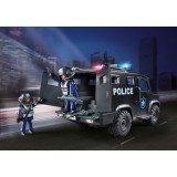Playmobil - Masina Neagra De Politie