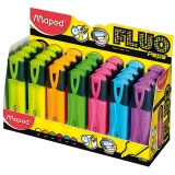 Display textmarker 28 bucati Fluo Pep's Classic culori asortate Maped