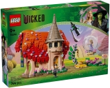 Glinda si Elphaba viziteaza Munchkinland 75690 LEGO Wicked