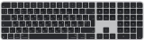 Magic Keyboard with Touch ID and Numeric Keypad for Mac models with Apple silicon - Ukrainian - Black Keys