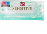 Absorbante zilnice sensitive, 20 buc/cutie, IZIS
