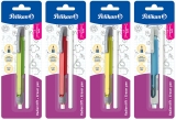 Radiera Eraser Pen + rezerva, blister, diverse culori, Pelikan