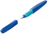 Stilou Twist deep blue penita M 2 rezerve albastre Pelikan