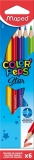 Creioane colorate Color Peps Star 6 culori/set Maped