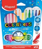 Carioci Color Peps Long Life 12 culori/set Maped