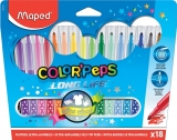 Carioci Color Peps Long Life 18 culori/set Maped