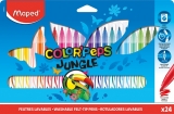 Carioci Color Peps Jungle 24 culori/set Maped