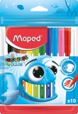 Carioci Color Peps Ocean 10 culori/set Maped