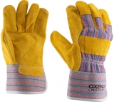 Manusi din piele spalt de bovina, marime: 10.5, Galben,Oxen Rock Safety 