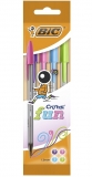 Pix Cristal Fun, 1.6 mm, diverse culori, 4 buc/set BIC