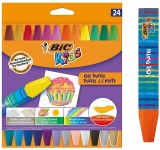 Creioane pastel Kids Oil Pastel 24 buc/set Bic