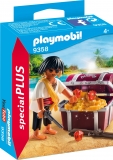 Figurina Pirat Cu Comoara Playmobil