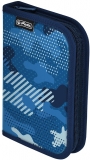Penar echipat, 26 piese, cu o clapa, Herlitz, motiv Blue Army